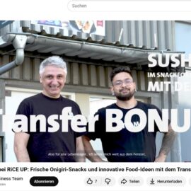 Gemeinsam für Innovation: Transfer BONUS-Projekt mit RiCE UP im Video Gemeinsam für Innovation: Transfer BONUS-Projekt mit RiCE UP im Video