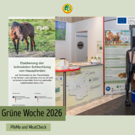 „Meatcheck“ und „PfeMo“ auf der Grünen Woche 2026