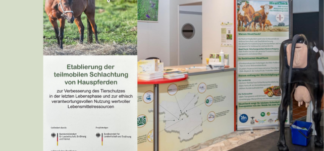 „MeatCheck“ und „PfeMo“ auf der Grünen Woche 2026 „MeatCheck“ und „PfeMo“ auf der Grünen Woche 2026
